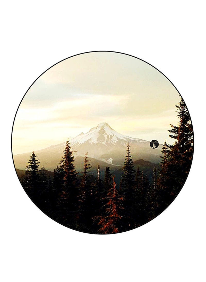 Nature Printed Mouse Pad Multicolour