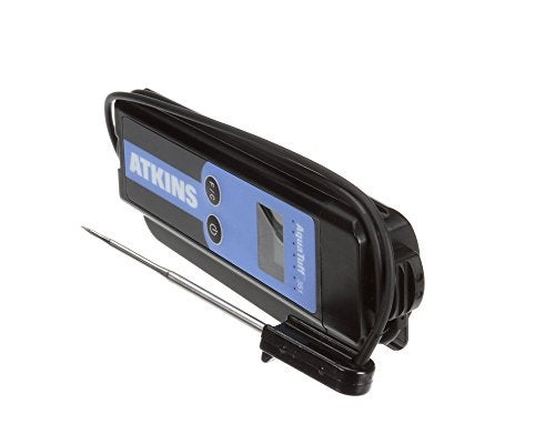 Cooper-Atkins مقياس حرارة ثيرموكوبل مقاوم للماء من كوبر-أتكينز 35132 AquaTuff مع مسبار ديرنيدل القابل للتخزين، نطاق درجة حرارة من -100°F إلى 500°F - Image 5