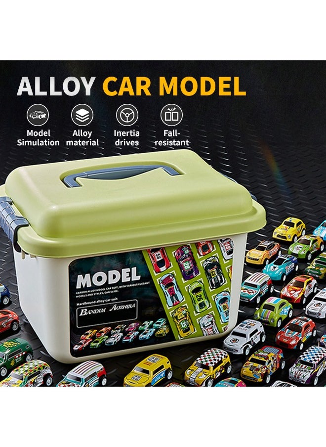 Generic - Pull Back Car Alloy Race Car Inertia Toy Car Kids Car Model Kit Multi-Purpose Toy Car Outdoor Car Toy School Toy Car Park Toy Car Sturdy Car Toy Pull Back Action Childrens Race Car - Image 1