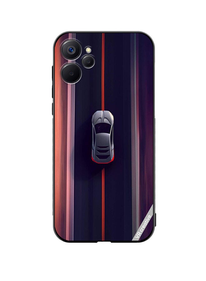 VR CREATIVE Protective Case Cover For Realme 9i 5G Car Design Multicolour - Image 1