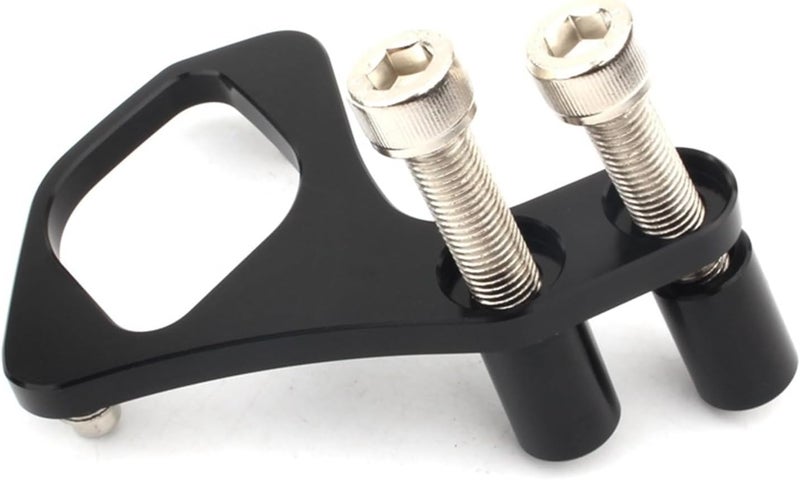 Motorcycle Ignition Key Relocation Bracket Black For Triumph Models 2001 2015 - Image 1