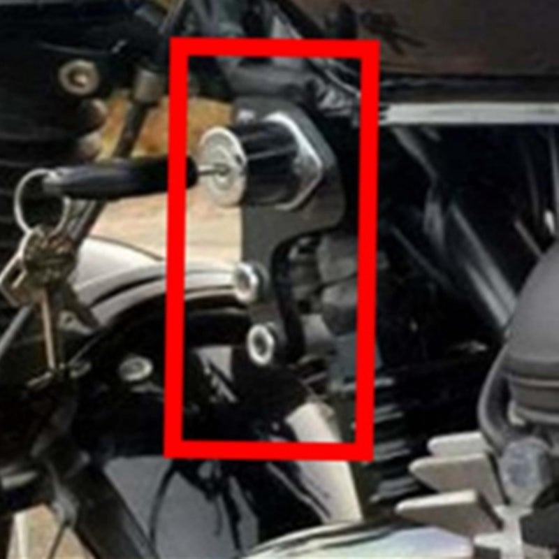 Motorcycle Ignition Key Relocation Bracket Black For Triumph Models 2001 2015 - Image 5