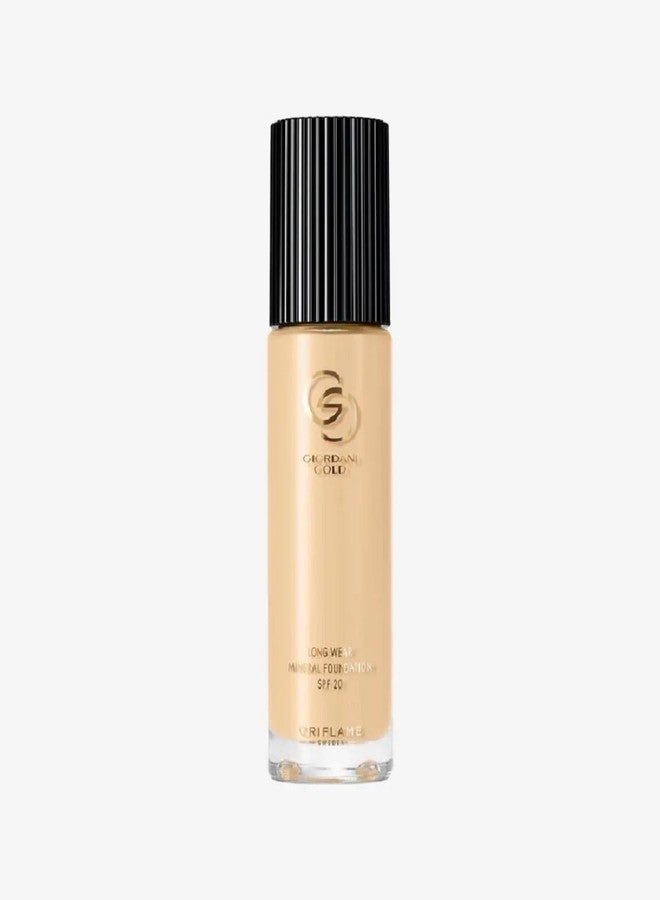 Oriflame iordani Gold Long Wear Mineral Foundation SPF 20 light beige neutral - Image 4