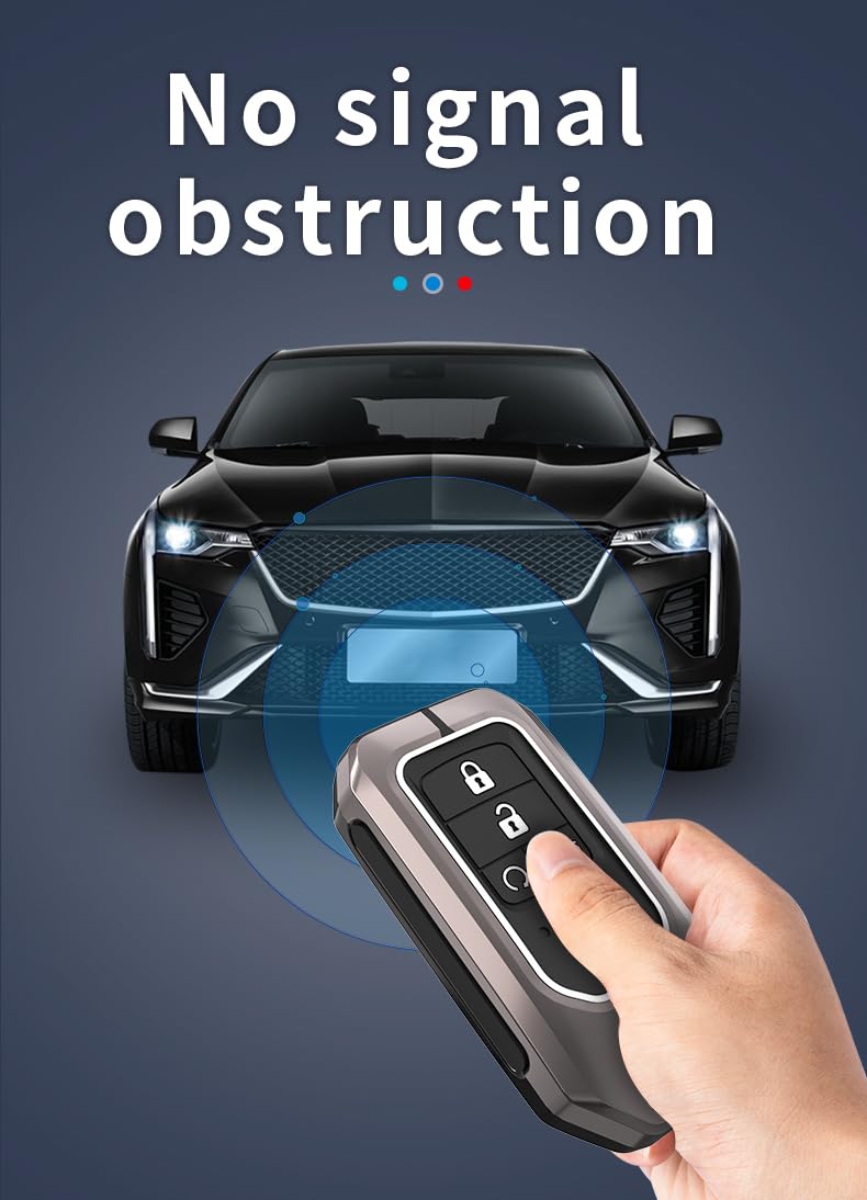 CONTACTS غطاء مفتاح السيارة متوافق مع كيا - سيلتوس، سونيت، كارينز، كارنفال، EV6 والمزيد | يناسب مفاتيح 3 و 4 أزرار - Image 5