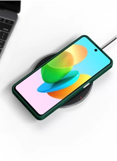 Techie Stylish TPU Silicone Back Cover Case for Tecno Spark 20C / Tecno Spark Go 2024 – Slim Fit Design, Smooth and Soft – Dark Green  - Image 4