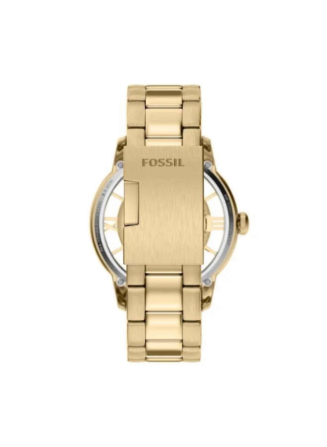 FOSSIL  ME3280 Automatic Watch with Gold Plated Metal Bracelet for Men | Best Price UAE