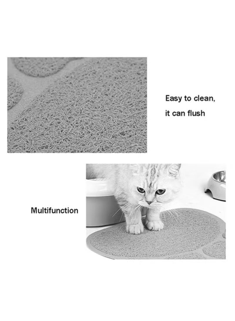 Kit Cat A grey large size waste disposal mat - Image 2