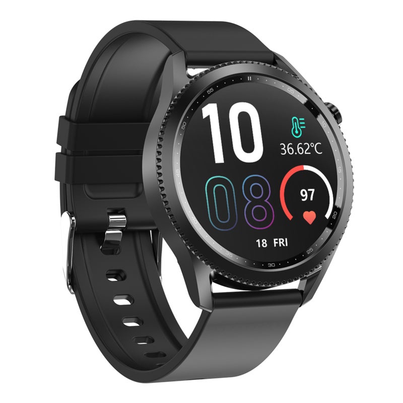 Smart Bracelet: 1.3in High Definition Touch Screen - 24/7 Heart Rate ECG & Oxygen Monitoring Smartwatch for Fitness Enthusiasts, Daily Health Tracking & Remote Family Health Check - Image 1