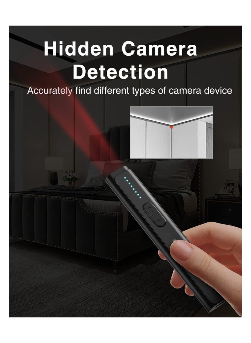 Professional Portable Camera and RF Signal Detector for Hidden Devices - Ideal for Car, Office, Hotel, and Travel Use, Anti-Tracker and IR Laser Detection. - Image 5