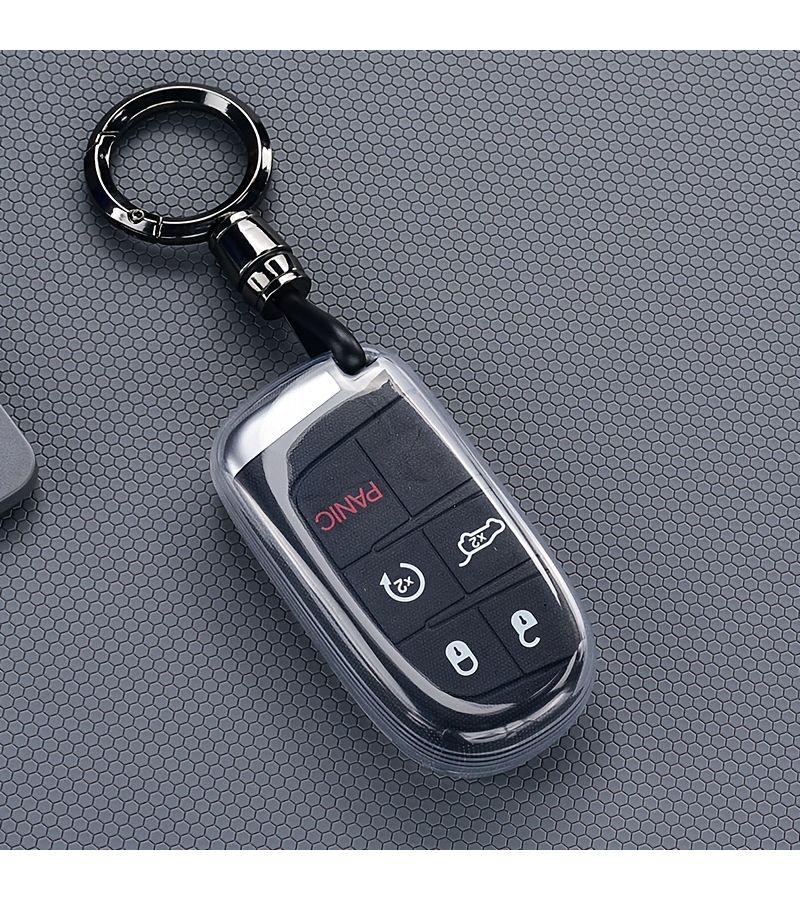 Transparent Full Coverage Protective Car Key Case Shell - Image 5