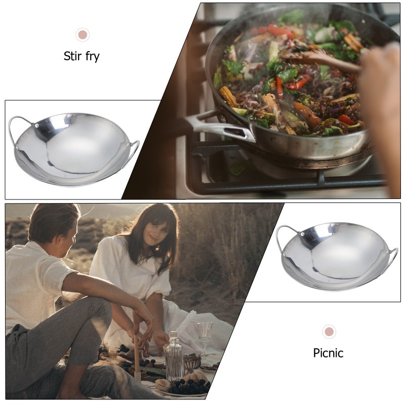 Versatile Induction Cookware, Portable Stainless Steel Pot Ideal for Hot Pot Enthusiasts - Image 4