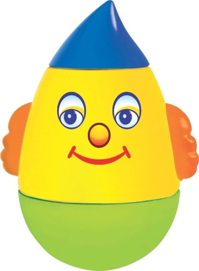 URM Enterprises Push and Shake Tumbler Roly Poly Humpty Dumpty Toy for Kids Baby Development Toys 6 to 12 Months Toys for Infant Boy Girl (Color May Vary) - Image 1