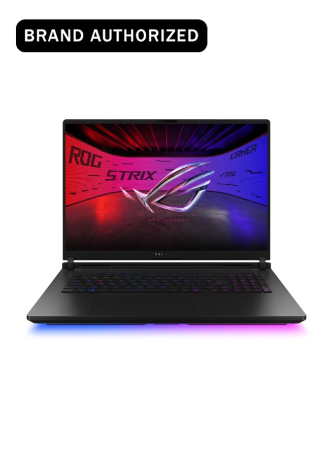 ROG Strix SCAR 16 Intel Core Ultra 9 275HX Processor, 64 GB RAM, 2TB SSD, 24 GB NVIDIA RTX 5090, 16" 2.5K LED Display, 240Hz, Windows 11 Home, English & Arabic Keyboard, 1 Year Warranty | G635LX-RW036W Black