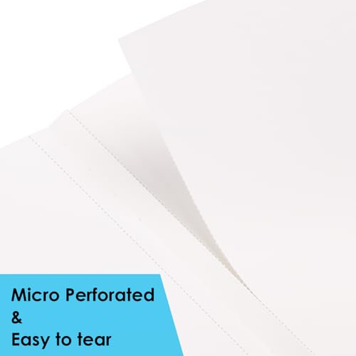 EOOUT 6 Pack White Hardcover Blank Book 6x8 Inch, 40 Pages Hardcover Blank Book for Kid to Write Stories Draw Sketch, Unlined Thick Perforated Pages - Image 4
