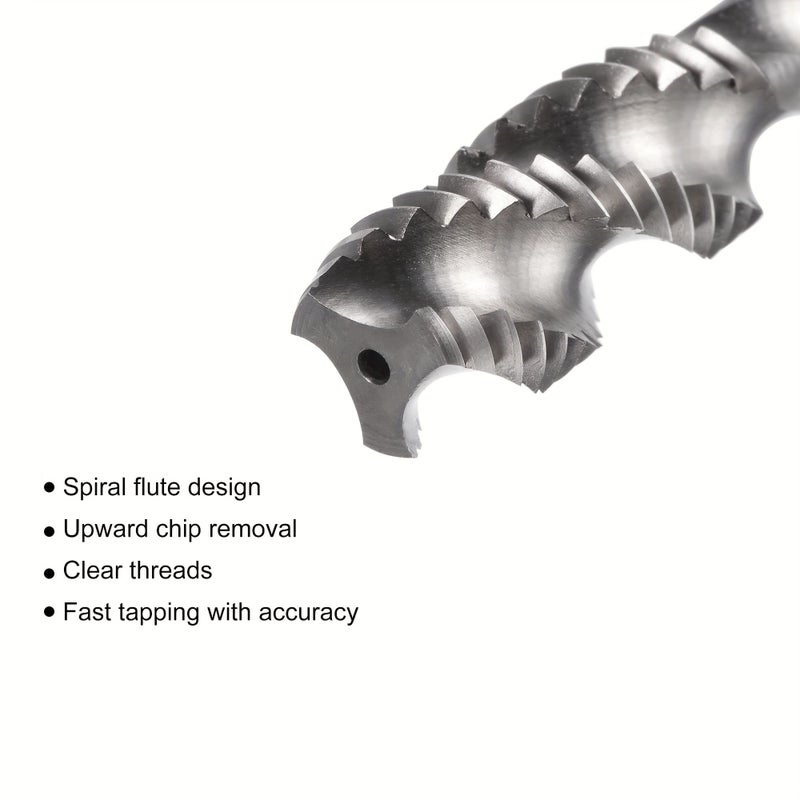 8pcs M2 To M12 HSS Machine Spiral Fluted Tap Set - Image 4