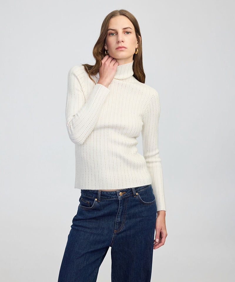 Ipekyol Embellished Fine Knit Sweater - Image 2
