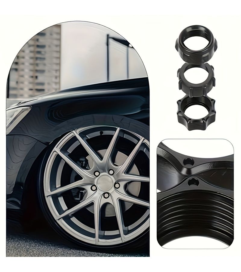 10Pcs Fixed Adapter Tightening Ring For Car Wireless Charging Mounts Screw On Head Bracket Universal Phone Holder Accessory Easy Installation Compatible With Various Car Models - Image 3