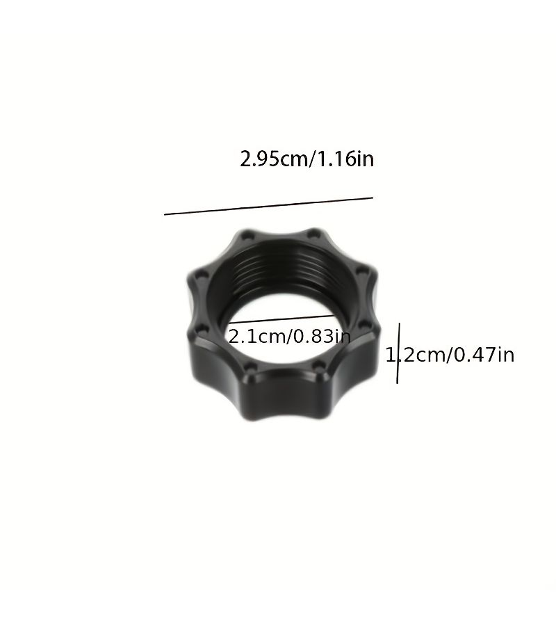 10Pcs Fixed Adapter Tightening Ring For Car Wireless Charging Mounts Screw On Head Bracket Universal Phone Holder Accessory Easy Installation Compatible With Various Car Models - Image 2