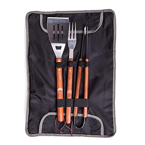 PICNIC TIME NFL Chicago Bears BBQ Tote with Digital Print (3 Piece), One Size, Black - Image 5