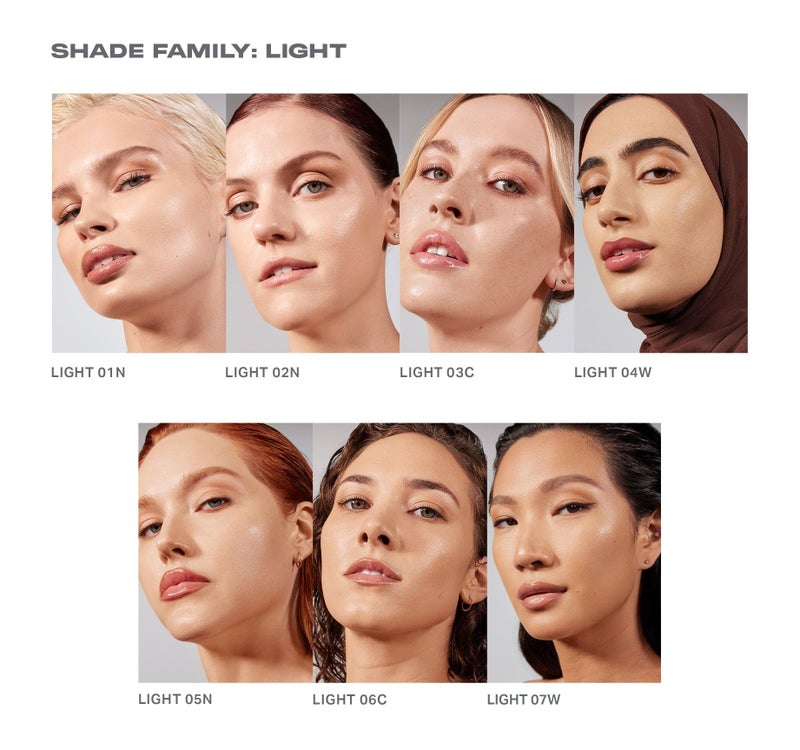 Morphe Lightform Dewy Foundation - Extended Hydration Foundation Makeup with a Lasting, Natural Radiant Finish - Long-Wearing Formula with Buildable, Medium Coverage - Light 05N (1.01 fl oz) - Image 4