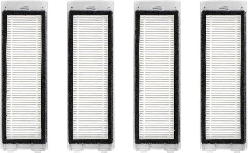 CHAIN PEAK (4 Pieces) Q Revo Replacement HEPA Filters Compatible With Roborock Q Revo Robot Vacuum Cleaner, Replacement Parts Filters, Q Revo filter 4 Pack - Image 1