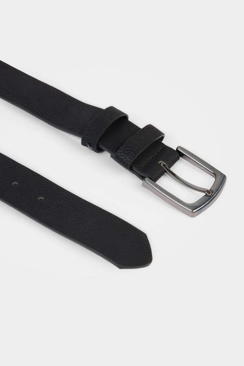 Defacto  Man Rectangle Clasp Faux Leather for Men | Best Price UAE