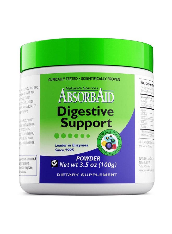 AbsorbAid مصادر الطبيعة - دعم الهضم أبزوربايد 3.5 أونصة - Image 1