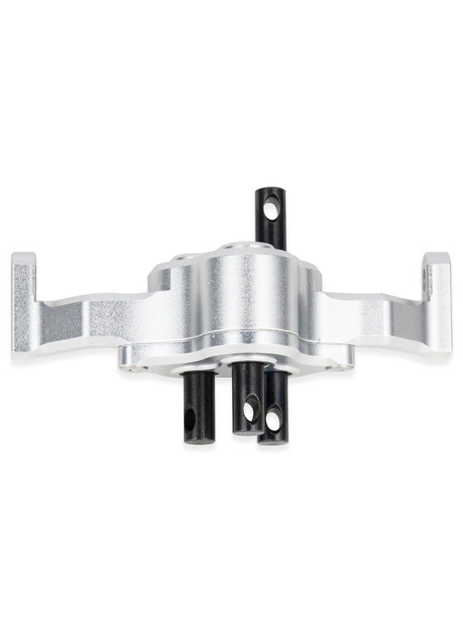 VNUHV Aluminum Transfer Case Gearbox 70mm Width Underdrive 30% for 1/10 RC Crawler Cheater Rigs LCG Chassis Build DIY Upgrade Parts (Silver) - Image 5