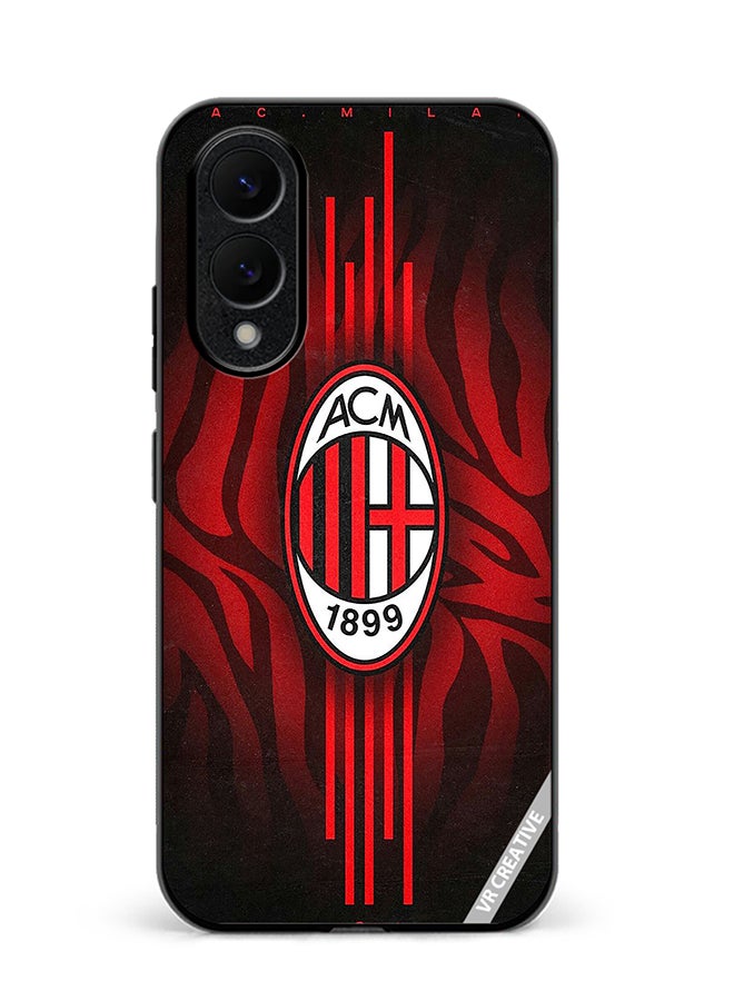 VR CREATIVE Protective Case Cover For Samsung Galaxy S25 Edge Acm Logo Design Multicolour