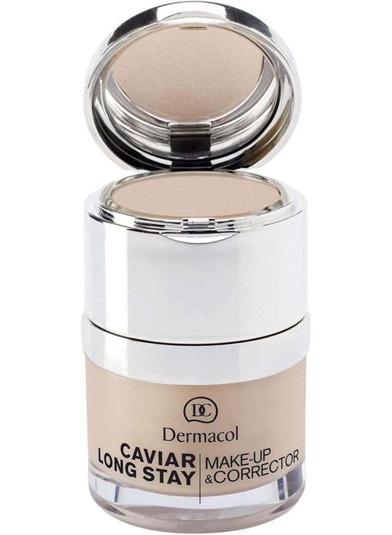 ديرماكول كافيار مكياج وتصحيح طويل الأمد 05 كابتشينو 30 مل - Image 2