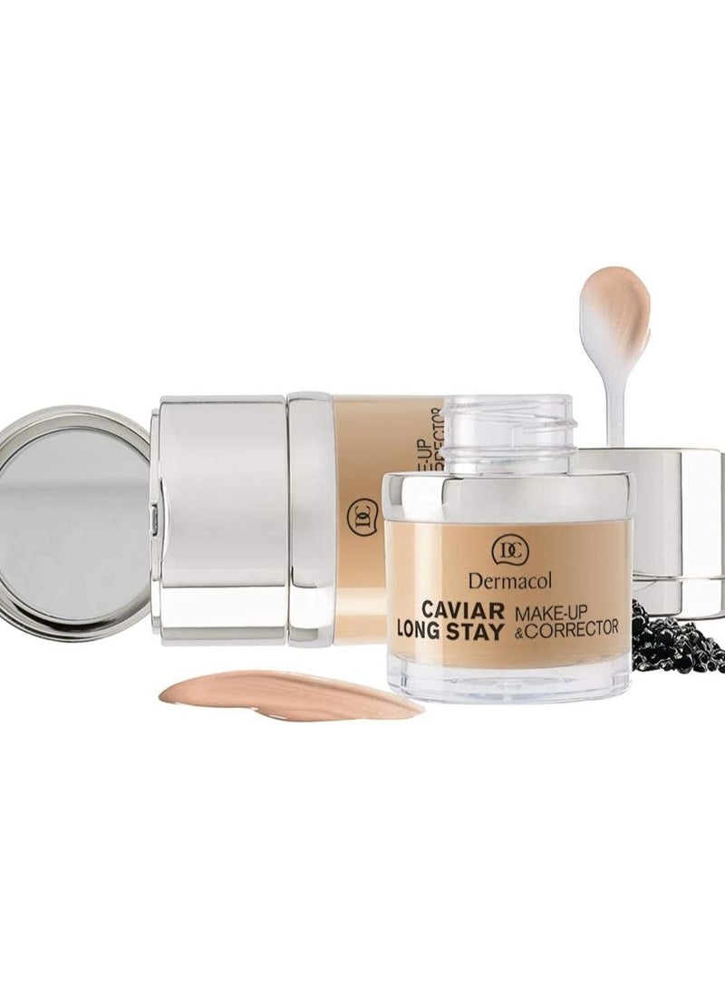 ديرماكول كافيار مكياج وتصحيح طويل الأمد 05 كابتشينو 30 مل - Image 3