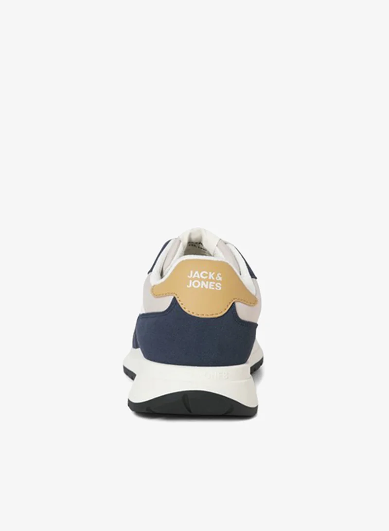 JACK & JONES Navy Peony Casual Low Top Sneakers for Men | Best Price UAE