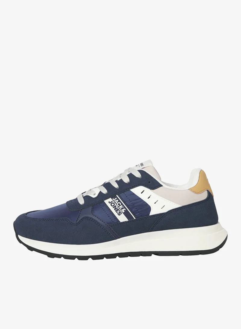 JACK & JONES Navy Peony Casual Low Top Sneakers for Men | Best Price UAE