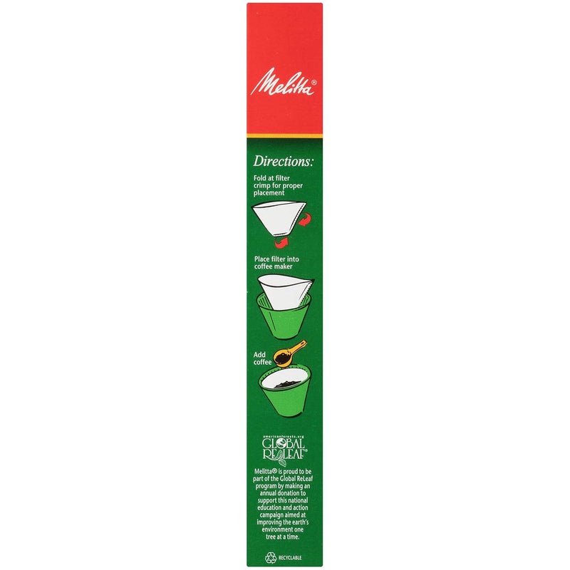 Melitta 2 Cone Coffee Filters White 40 Count Pack of 12 - Image 5