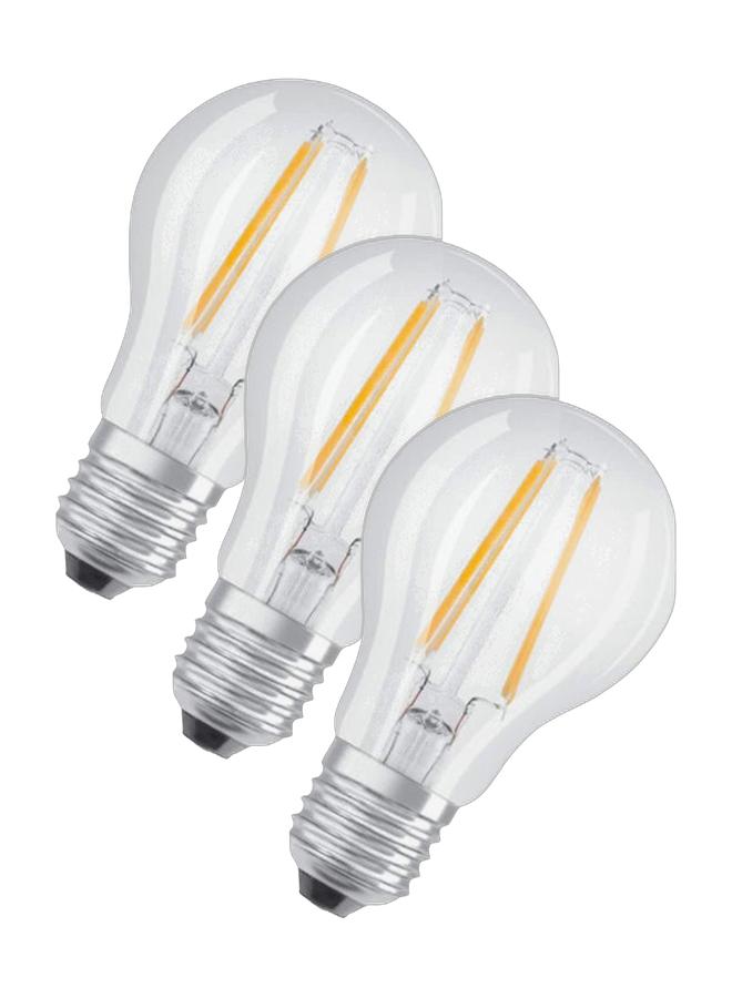 OSRAM Retrofit Clear Filament Classic A 40 4 W/827 E27 LED Lamps - Image 1