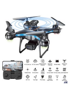ELTRAZONE F192 Drone with HD Camera – 90° Remote ESC Camera, Optical Flow Positioning, Handless Mode, Altitude Mode, 360° Flip, WiFi Connectivity, One Key Return, Obstacle Avoidance, LED Lights – Mini Multifunctional Drone  - Image 1