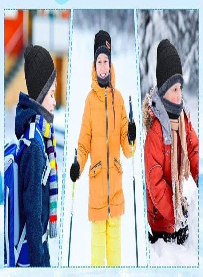 VONITY Winter Woolen Cap, Neck Warmer Scarf With Gloves Set, Beanie Style, Warm Winter Neck Scarf, Gloves And Caps Suitable For Men And Women Stylish Cap & Gloves (Set Of 3)- Ur-220 - Image 5