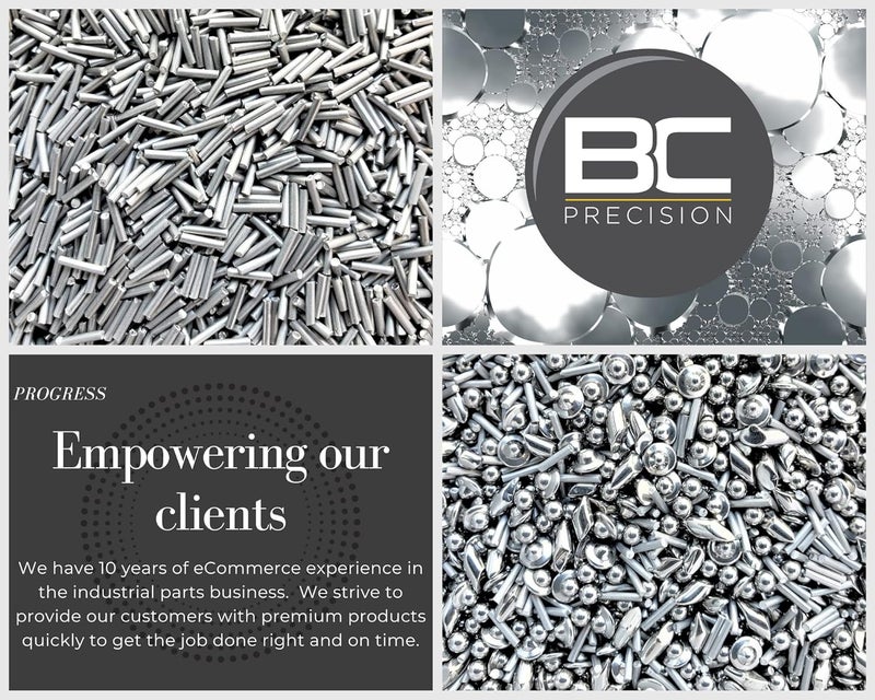 BC Precision 3 LB Stainless Steel Tumbling Media Pins - 0.047" Diameter, 0.255" Length - Image 2
