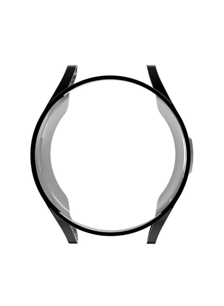 حافظة لساعة سامسونج جالاكسي وتش كلاسيك 6 مقاس 43 ملم بدون واقي شاشة، حافظة رفيعة للغاية من السيليكون الناعم من مادة البولي يوريثان اللدن بالحرارة لينة (اسود) - Image 2