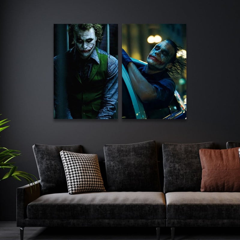 Marktna Joker design double canvas painting - Image 1