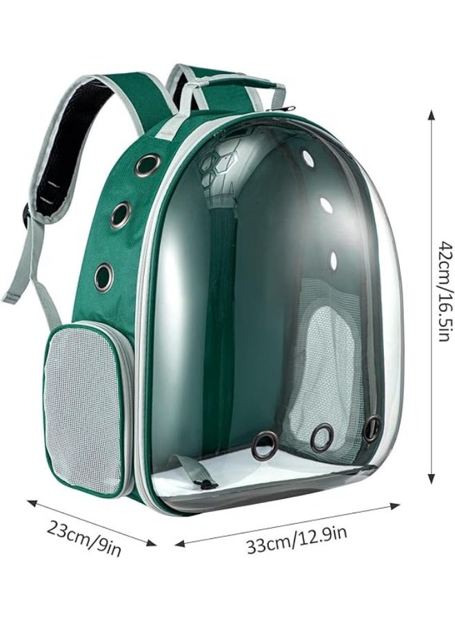 Breathable backpack with double shoulder straps for carrying pets, cats- and dogs for outings and travel- pet supplies - Image 2