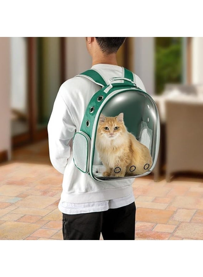 Breathable backpack with double shoulder straps for carrying pets, cats- and dogs for outings and travel- pet supplies - Image 5