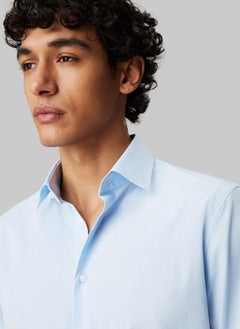 CALVIN KLEIN Regular Fit Stretch Cotton Poplin Shirt  - Image 3