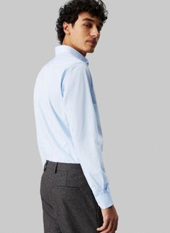 CALVIN KLEIN Regular Fit Stretch Cotton Poplin Shirt  - Image 2