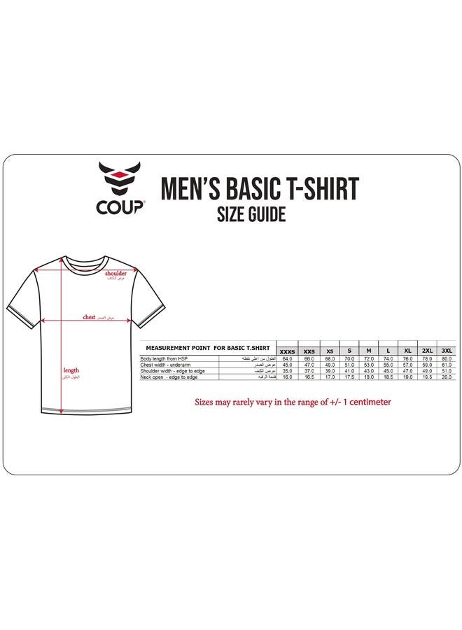 Coup Plain T-Shirt With Round Neck And Short Sleeves - Image 4