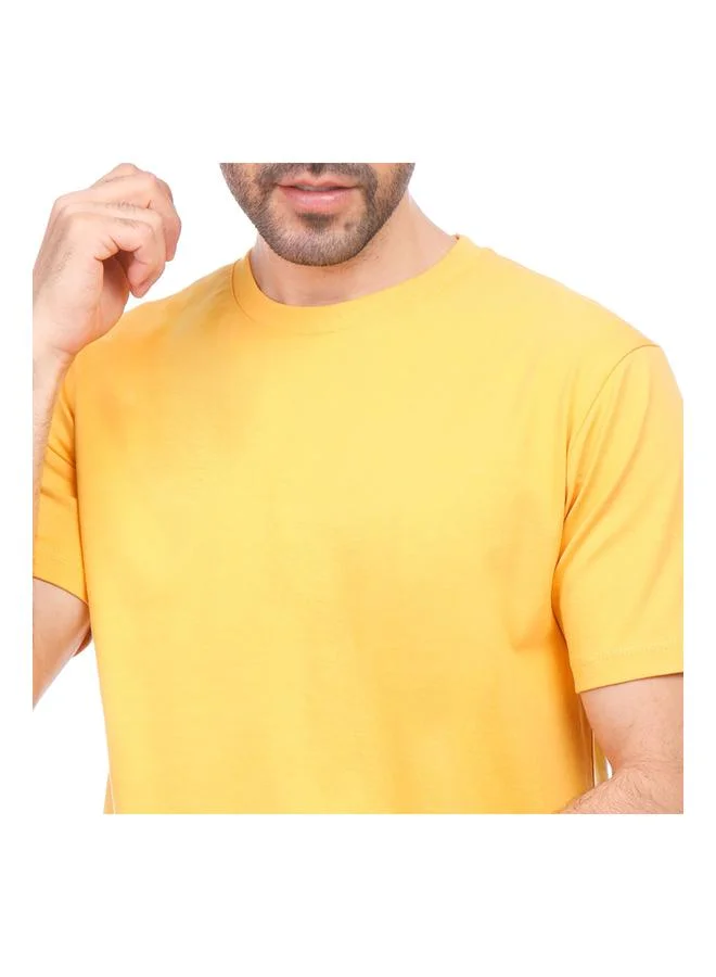 Coup Plain T-Shirt With Round Neck And Short Sleeves