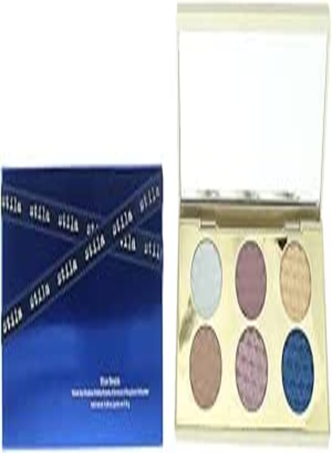 Stilla Velvet Eye Shadow Palete Blue Realm