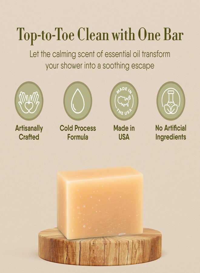 360Feel Original Shampoo Bar - Nourishing and Moisturizing Anti-Dandruff Natural Shampoo Bar - Handmade with Essential Oils - Travel Friendly and Compact - Zero Harsh Additives - 3.5 Ounce - Image 3