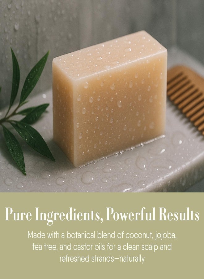 360Feel Original Shampoo Bar - Nourishing and Moisturizing Anti-Dandruff Natural Shampoo Bar - Handmade with Essential Oils - Travel Friendly and Compact - Zero Harsh Additives - 3.5 Ounce - Image 4