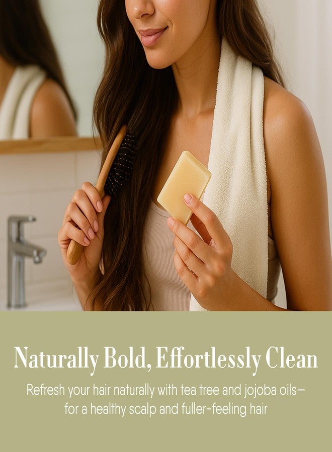 360Feel Original Shampoo Bar - Nourishing and Moisturizing Anti-Dandruff Natural Shampoo Bar - Handmade with Essential Oils - Travel Friendly and Compact - Zero Harsh Additives - 3.5 Ounce - Image 2